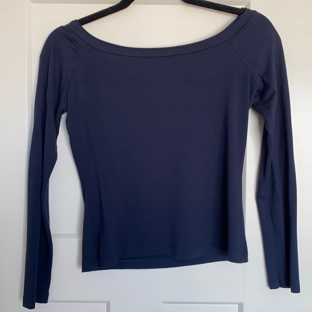 Pre-owned Asos Off the Shoulder Crop-Top